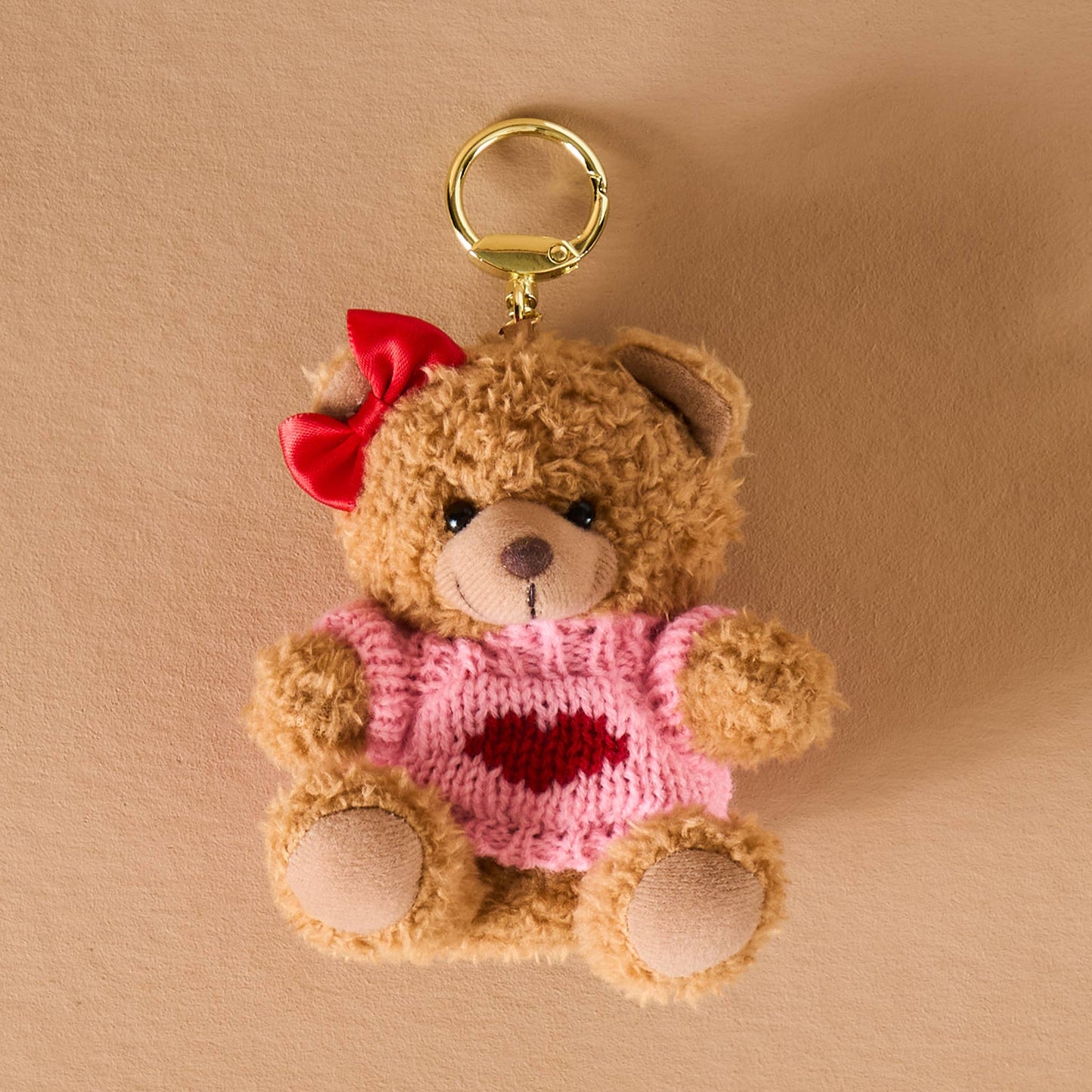 Teddy Bear Bag Charm