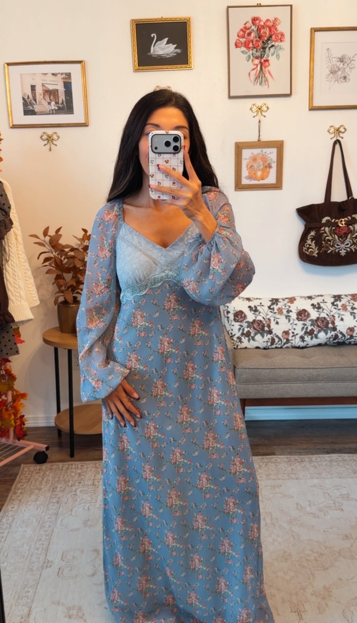 Lorelie's Daydream Maxi Dress - Blue