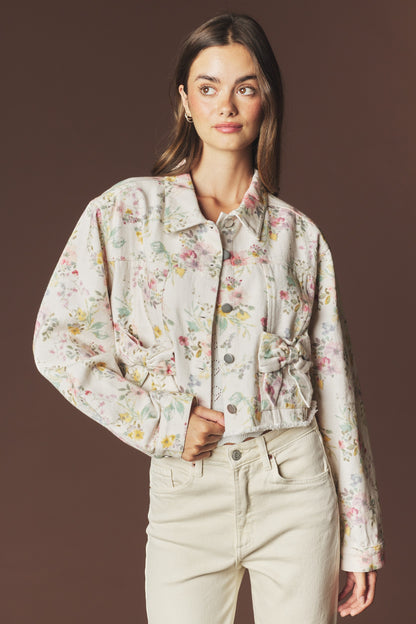 Fall in Full Bloom Bow Jacket