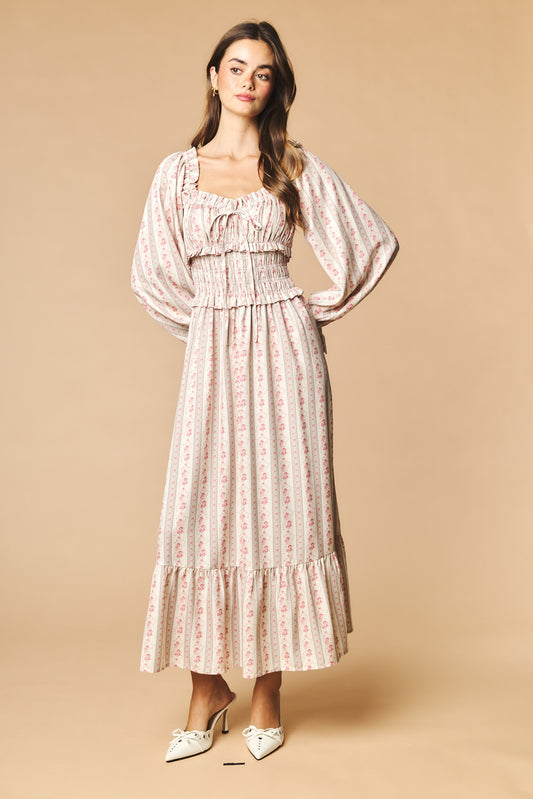 Blushing Belle Maxi Dress