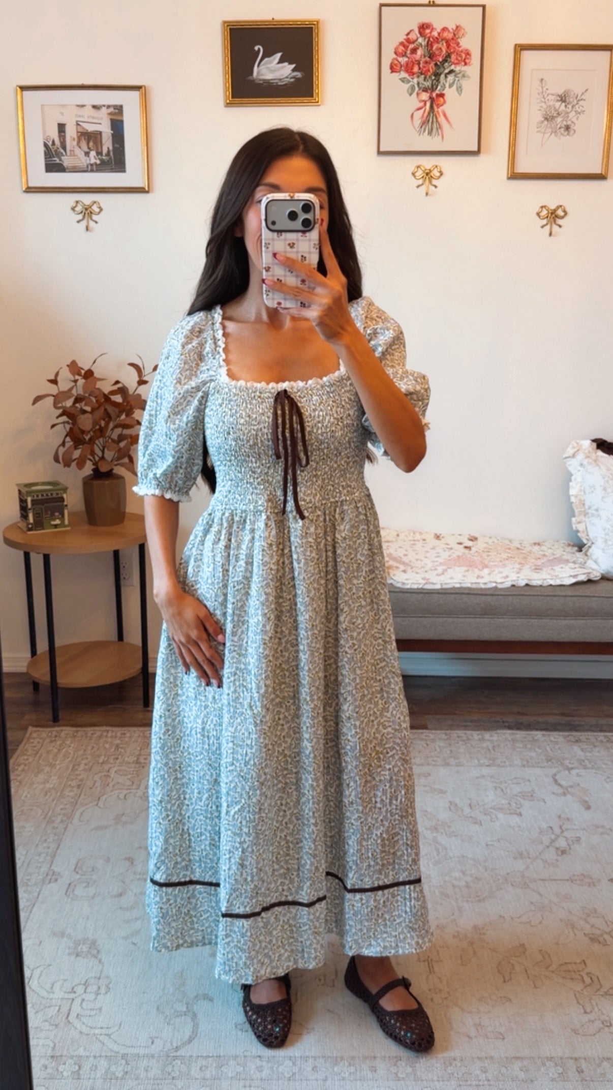 Autumn Grace Midi Dress