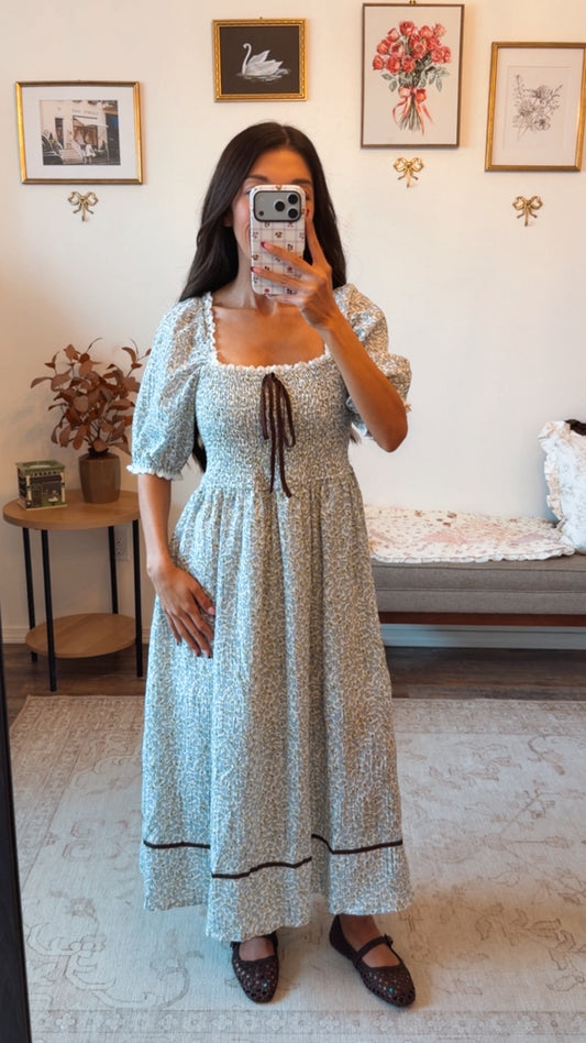Autumn Grace Midi Dress