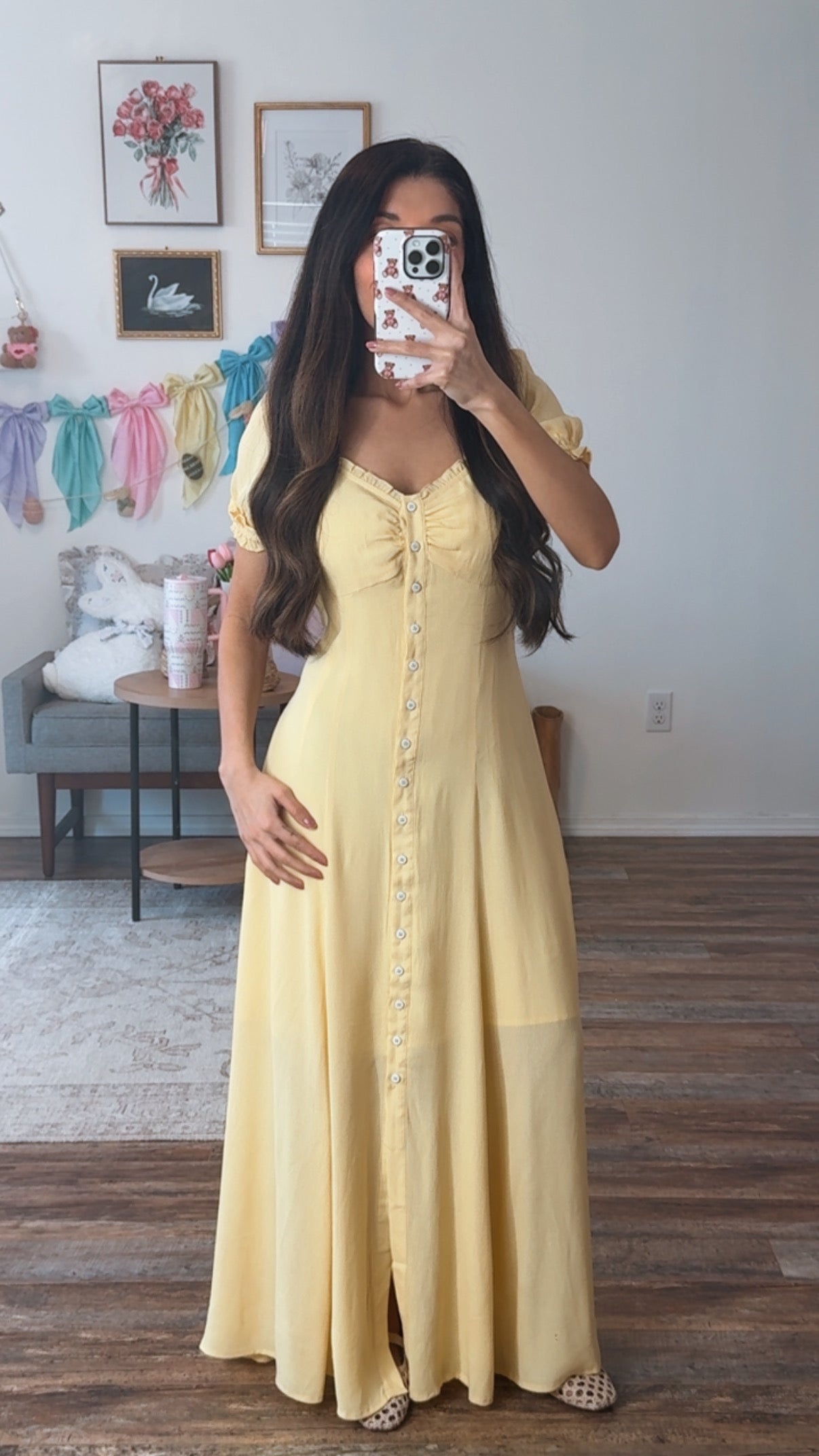 Lemon Drop Maxi Dress