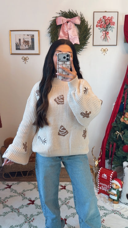 Gingerbread Bakery Knit Sweater