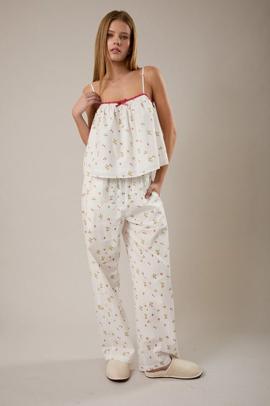 Strawberry Fields Pajama Set