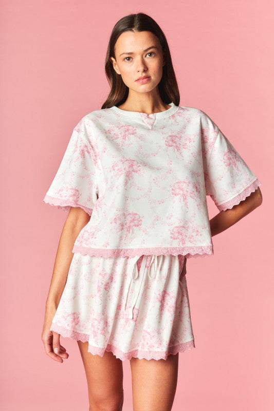 Blush Bouquet Lounge Set