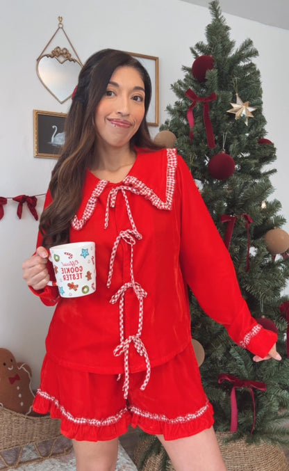 Santa Baby Velvet Set