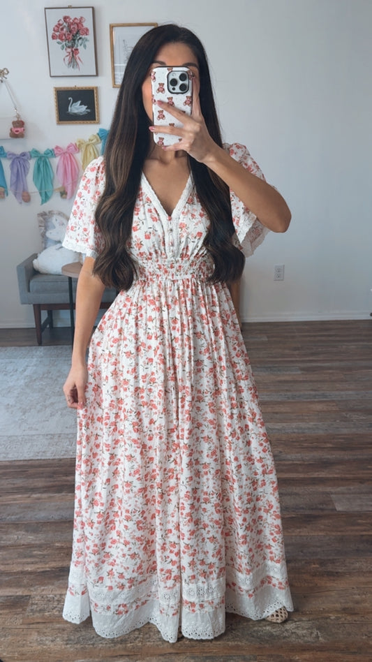 English Rose Maxi Dress