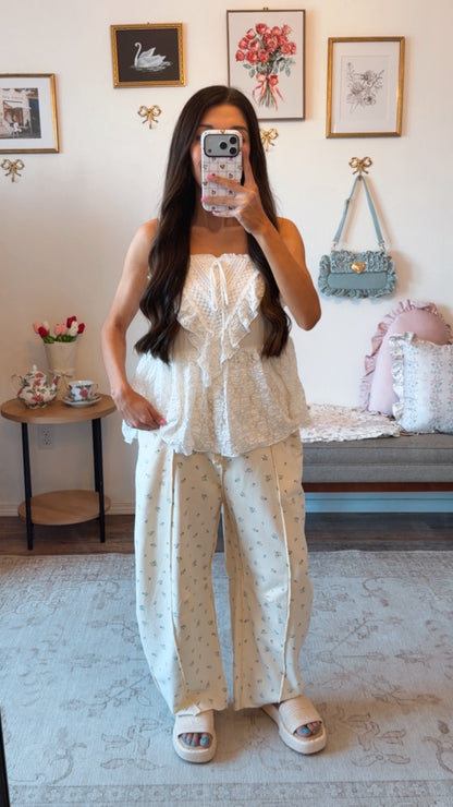 Butter Yellow Barrel Pants