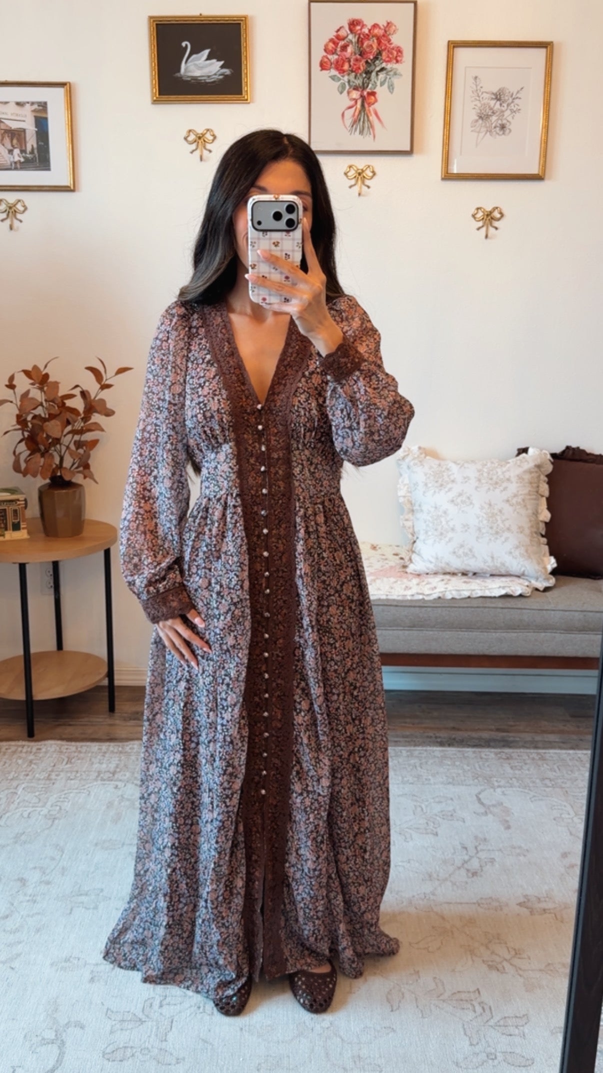 Fall Romance Maxi Dress