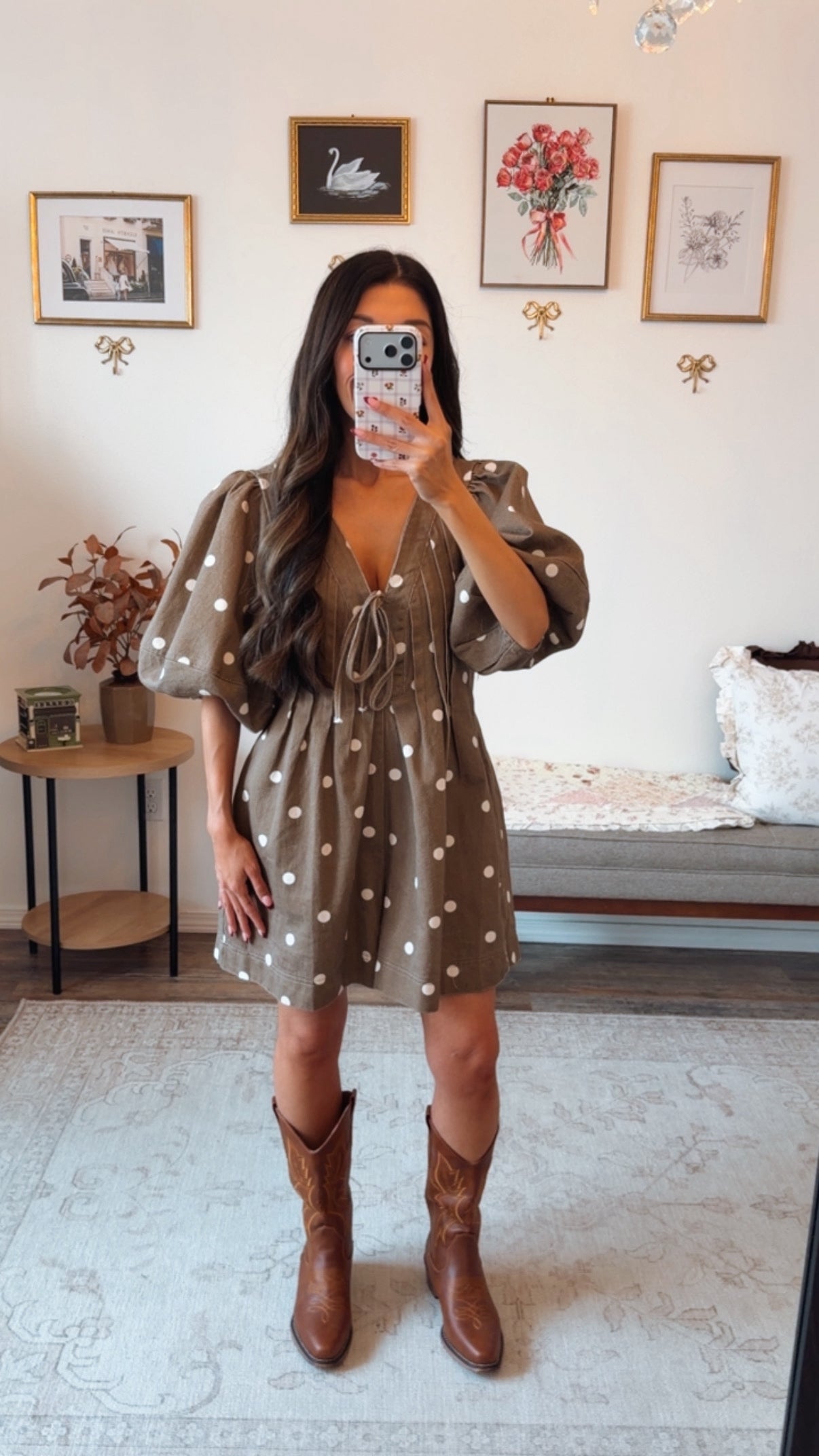 Countryside Dot Romper