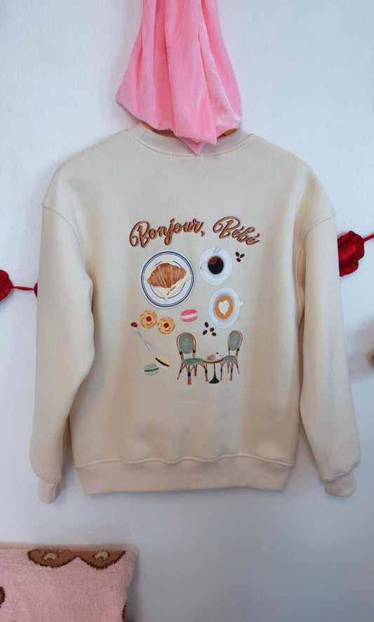 Morning in Paris Crewneck