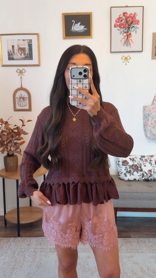 Falling For Bows Top