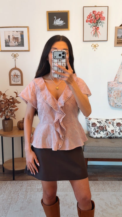 Dusty Rose Darling Top