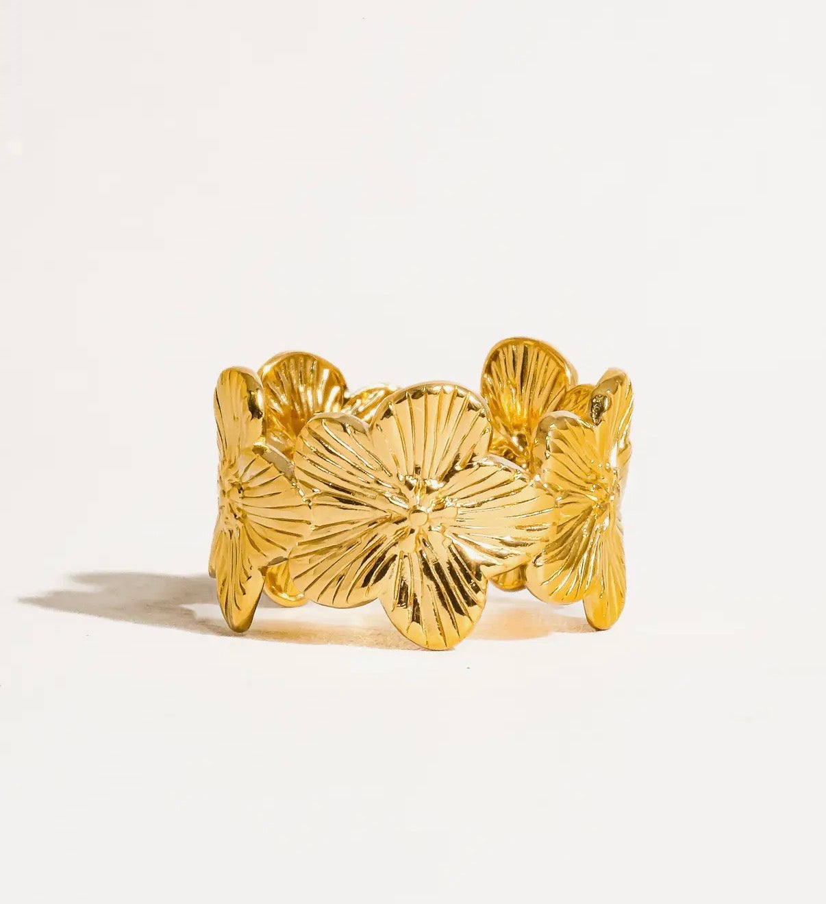 Gold Flora Ring
