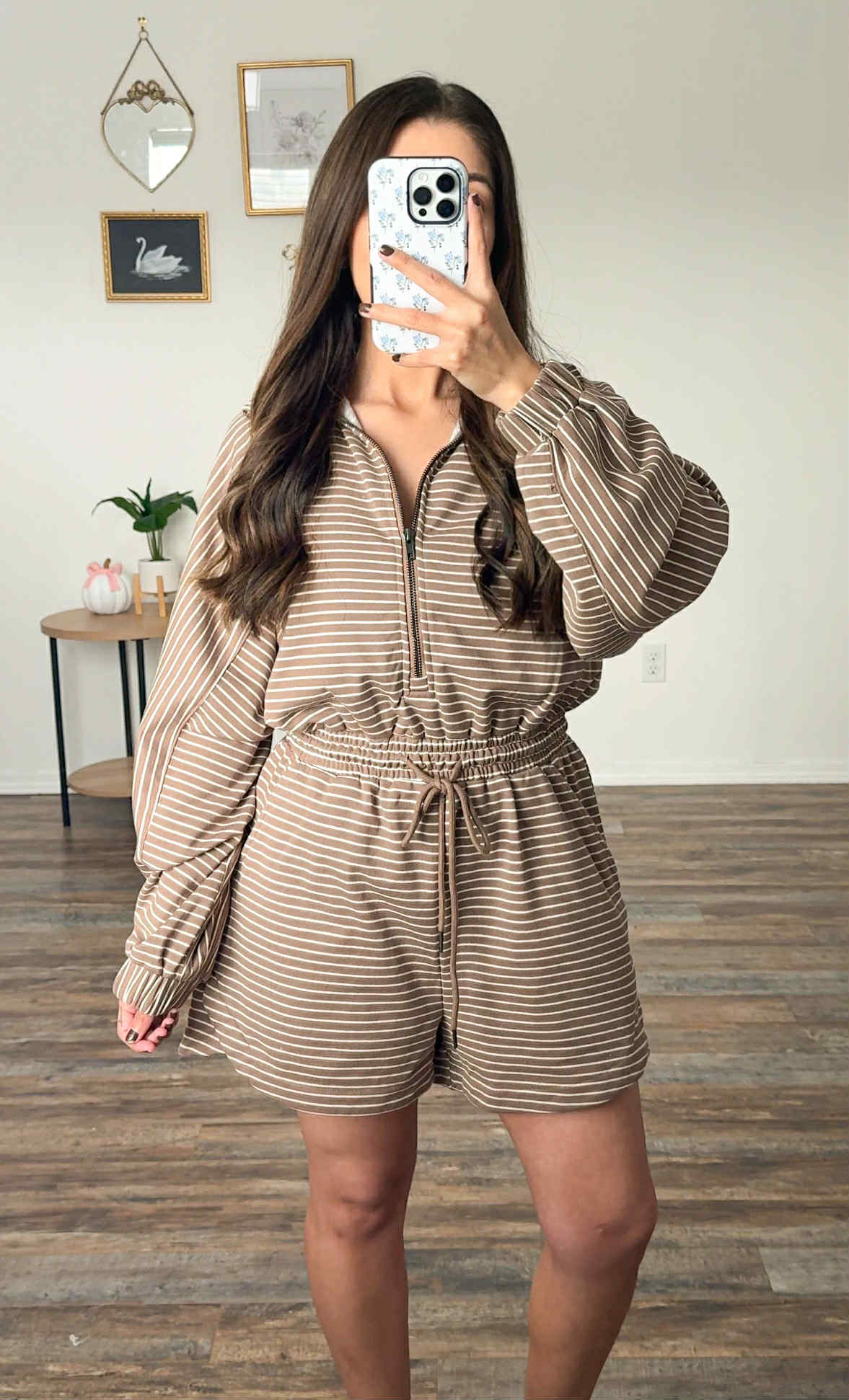 The Mocha Lounge Romper
