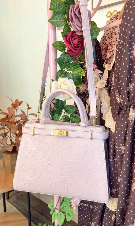 Blush Rose Fairytale Satchel Handbag