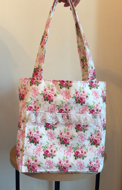Ever After Rose Garden Tote Bag - PREORDER