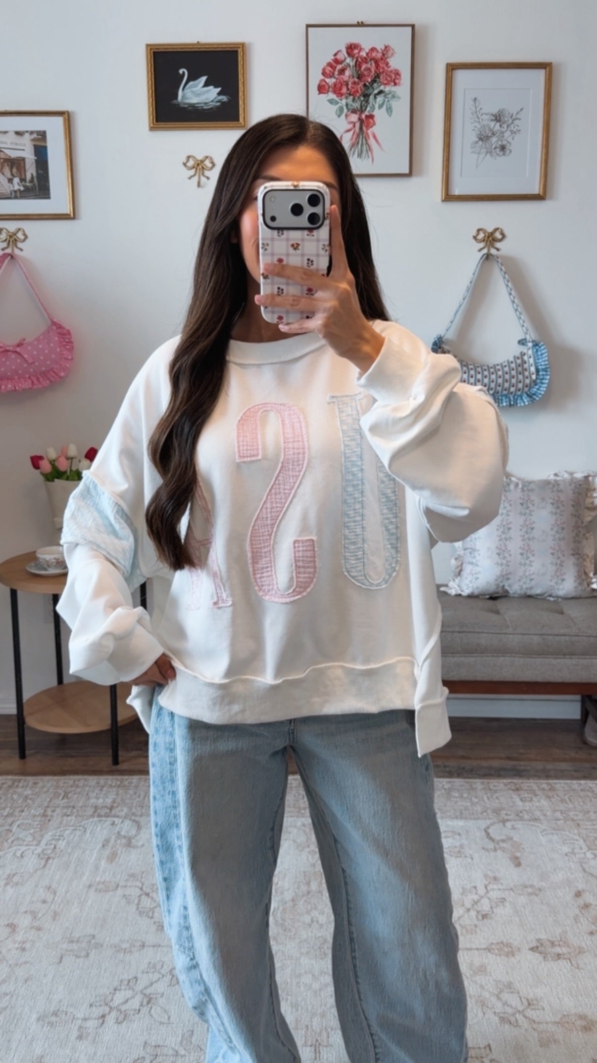 Cotton Candy USA Pullover