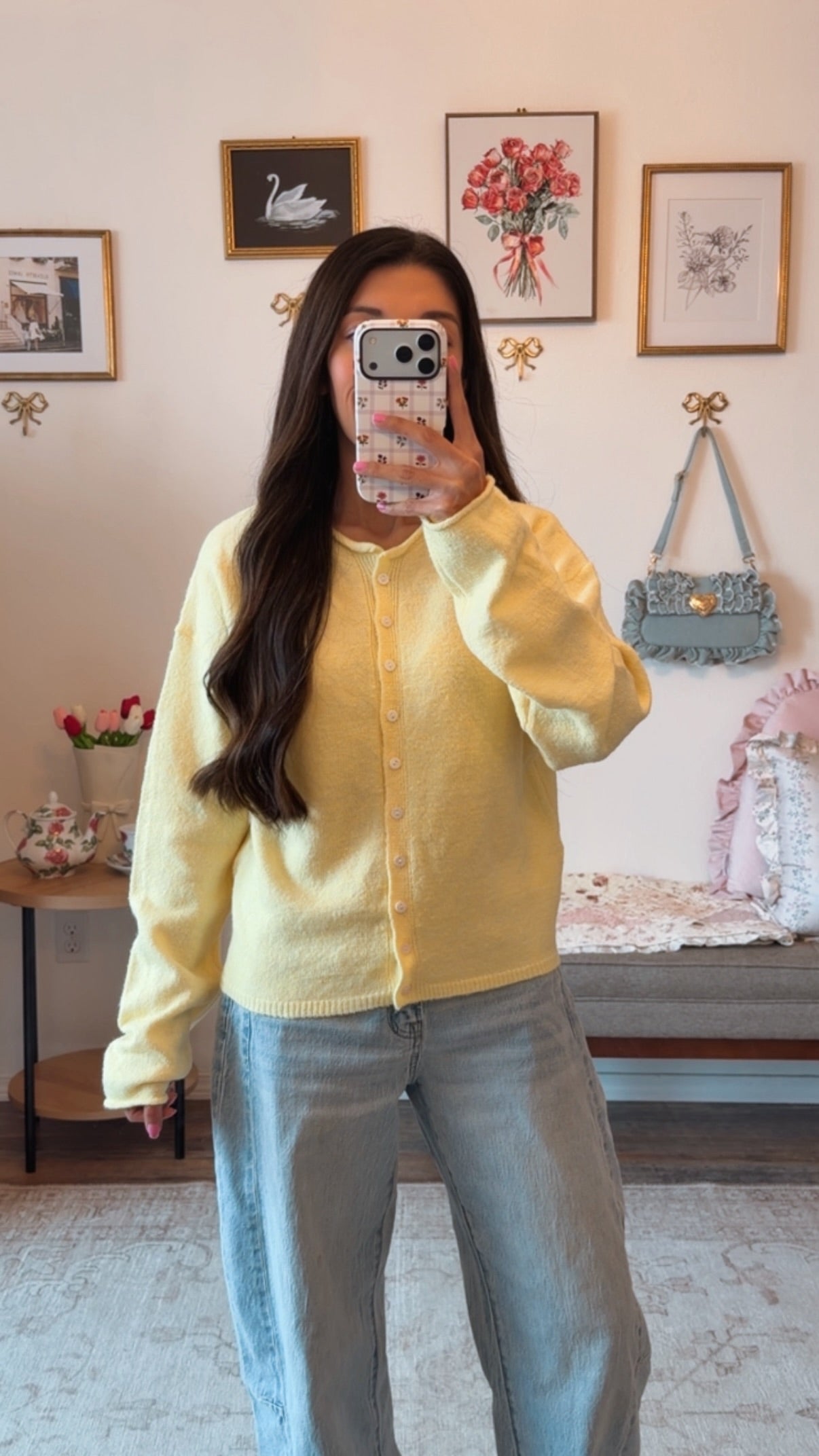 Evermore Cardigan - Butter Yellow