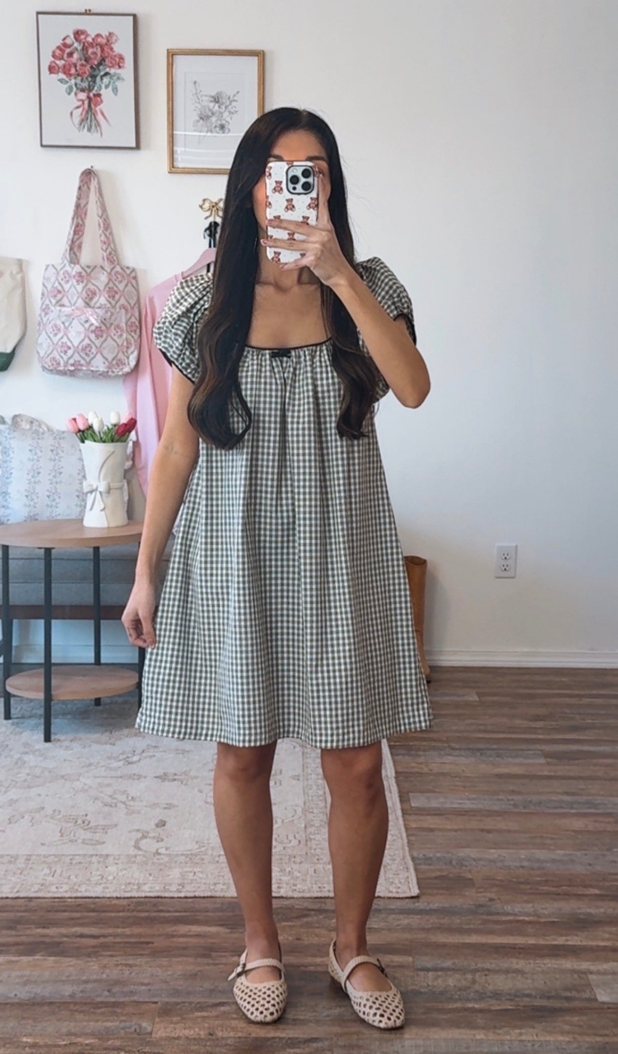 Darling Gingham Mini Dress