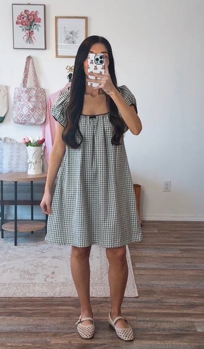 Darling Gingham Mini Dress