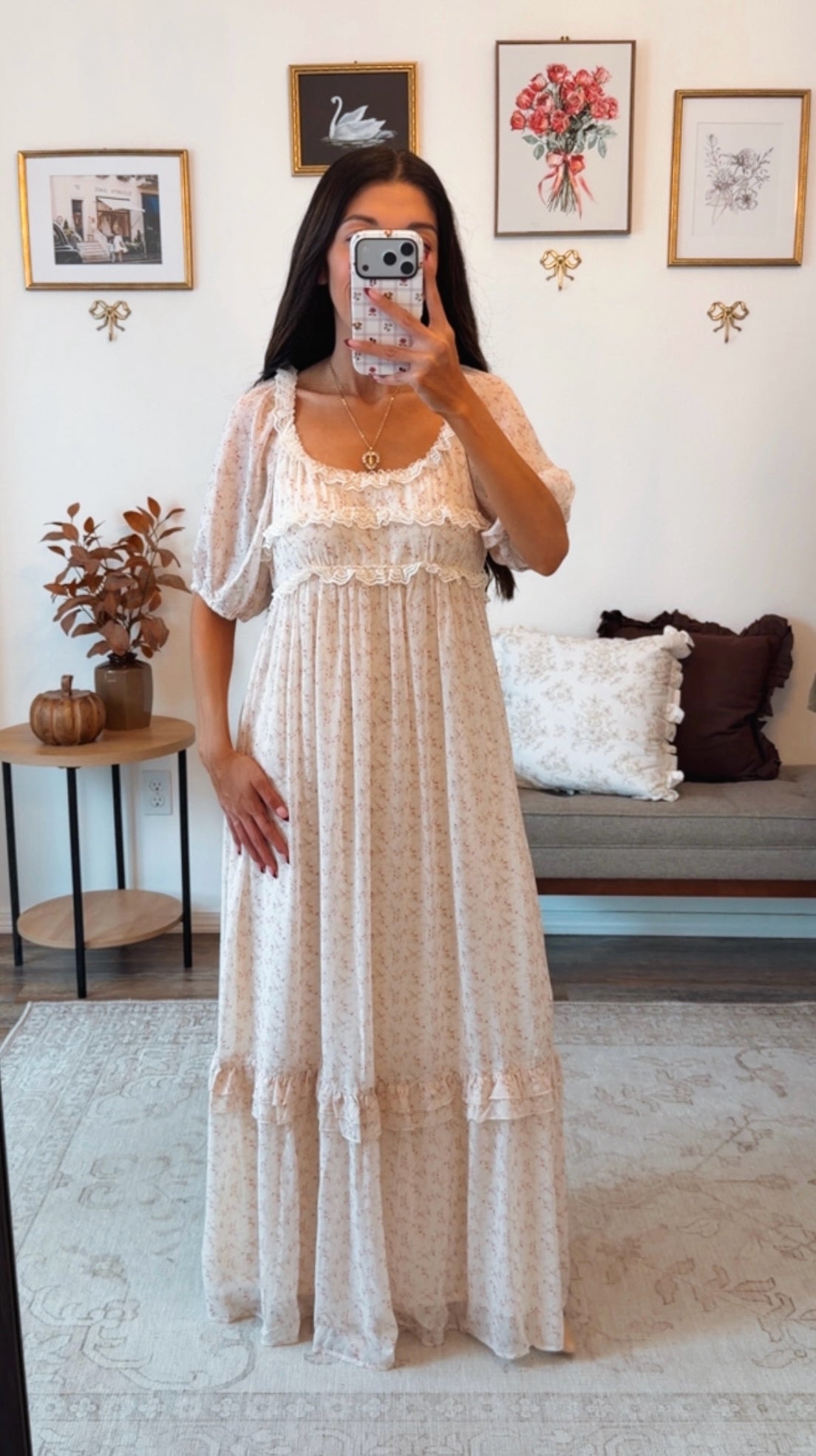 Ella Floral Maxi Dress