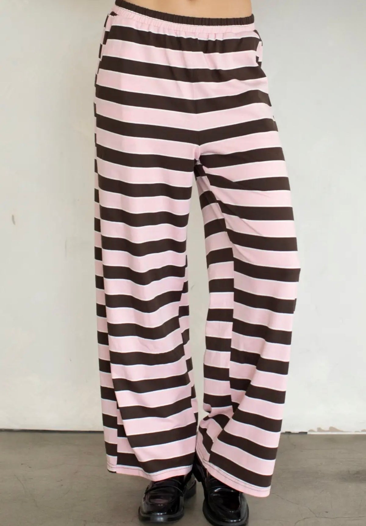 Strawberry Mocha Stripe PANT ONLY