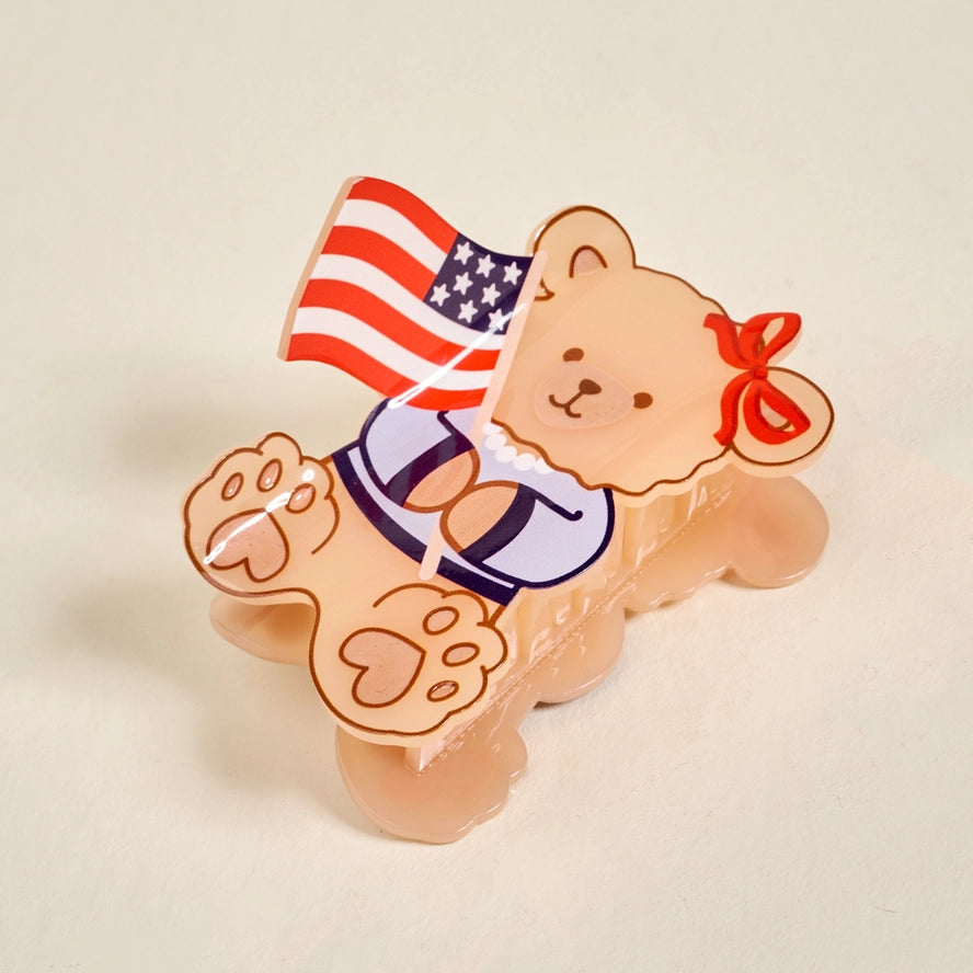 Teddy Hair Clip