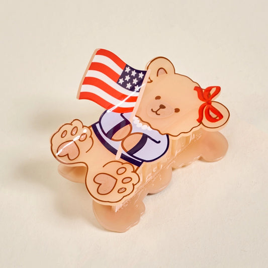 Teddy Hair Clip