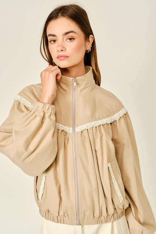 Fireside Nights Lace Jacket