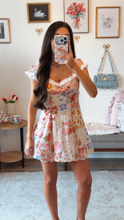 Maribelle Floral Summer Romper