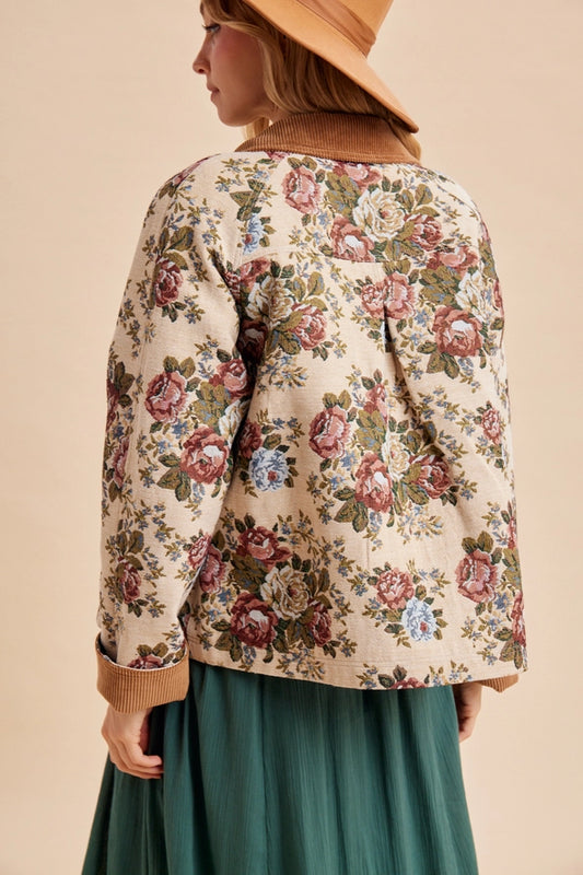 Vintage Rose Barn Jacket - Last Restock