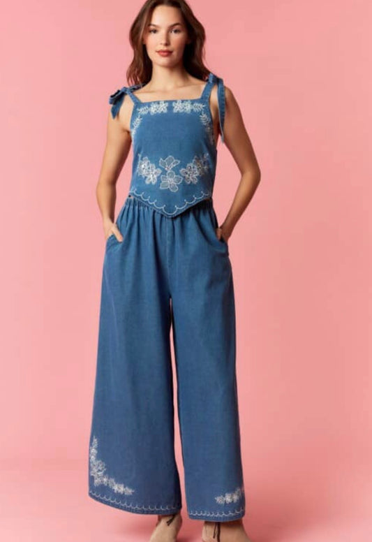 Ella Bluebell Jumpsuit