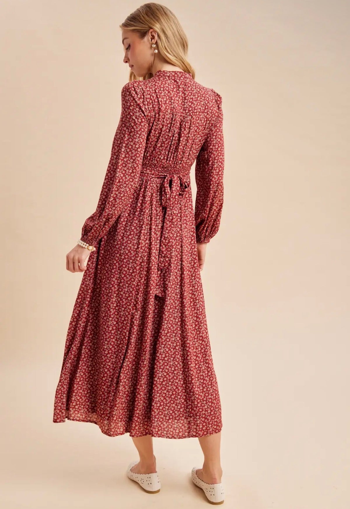 I am an Autumn Maxi Dress - Maroon