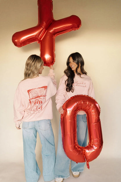 Everlasting Love Crew- Pink