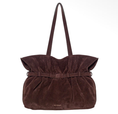 Stars Hollow Rose Tote Bag - Chocolate Brown