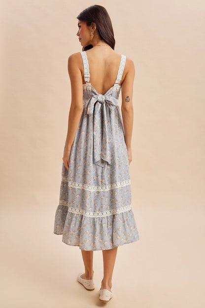 Bloom & Grace Blue Maxi