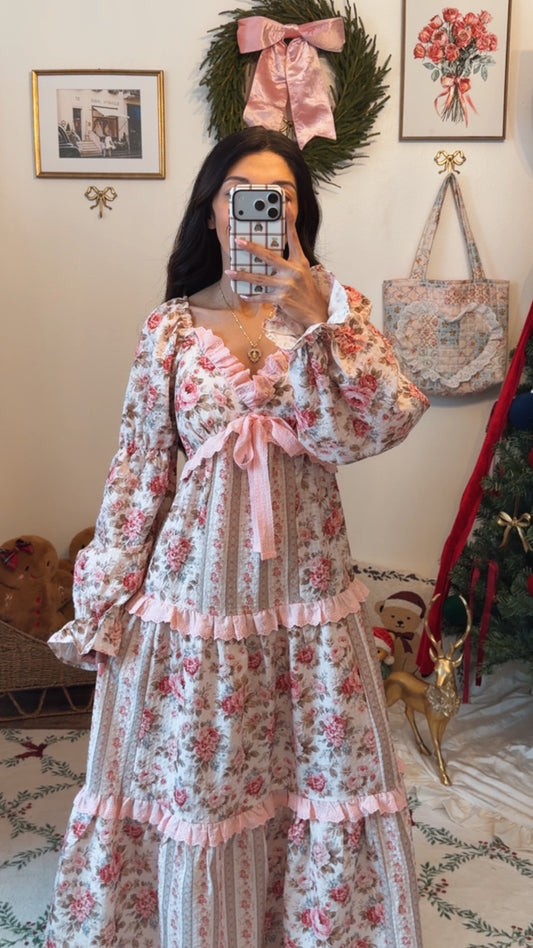 Rose Noelle Maxi Dress - Restock Preorder One Week