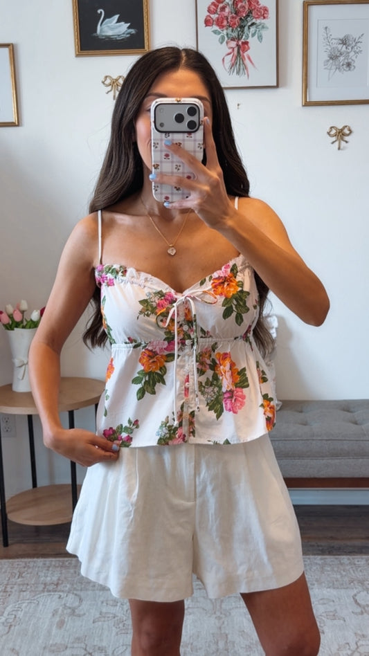 Petal Charm Cami Top