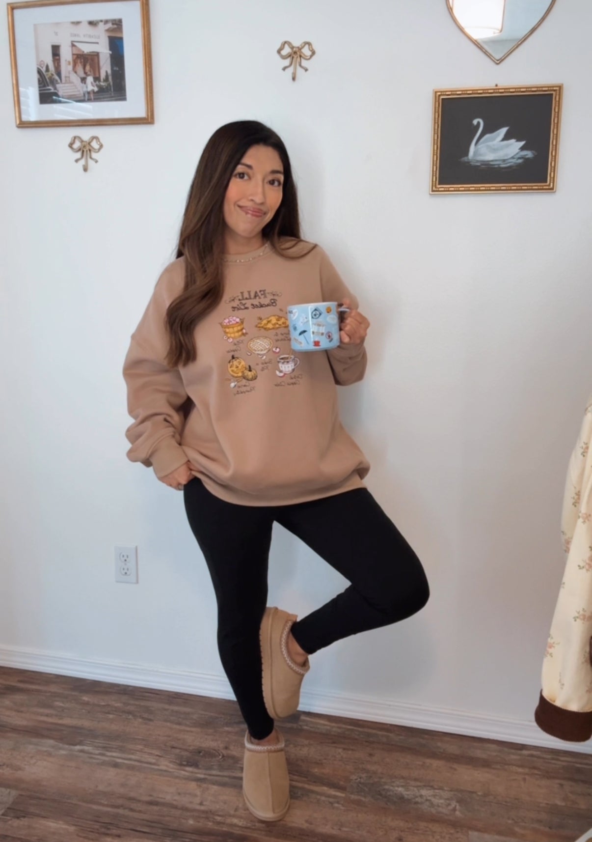 FALL BUCKET LIST CREWNECK- MOCHA