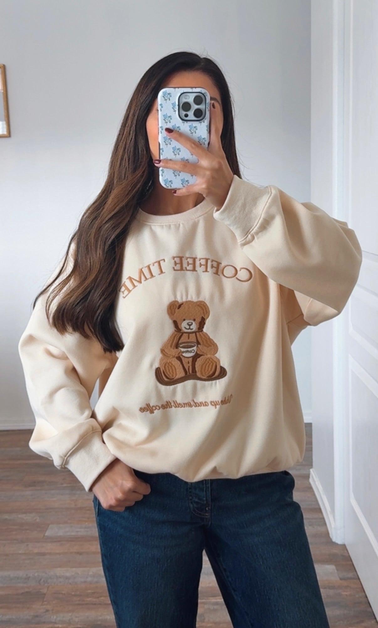 Cafe Teddy Sweater