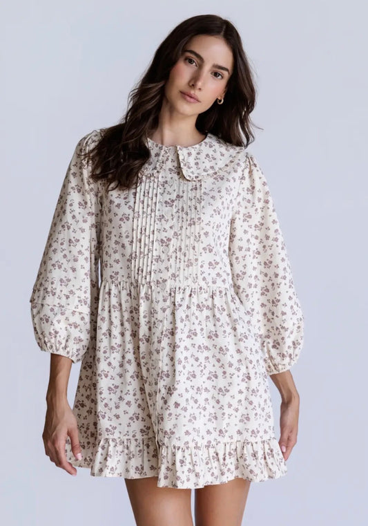Floral mini dress