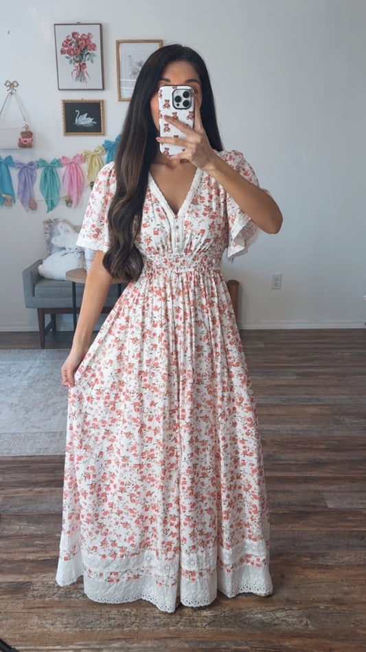 English Rose Maxi Dress