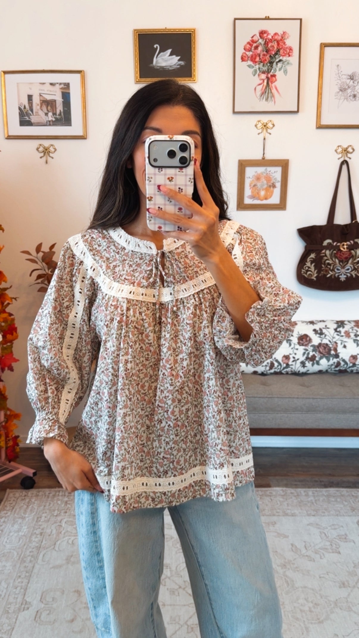 Miss Patty's Garden Blouse