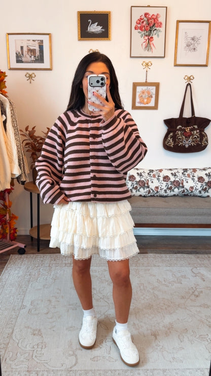 Paul Anka Ruffle Skort