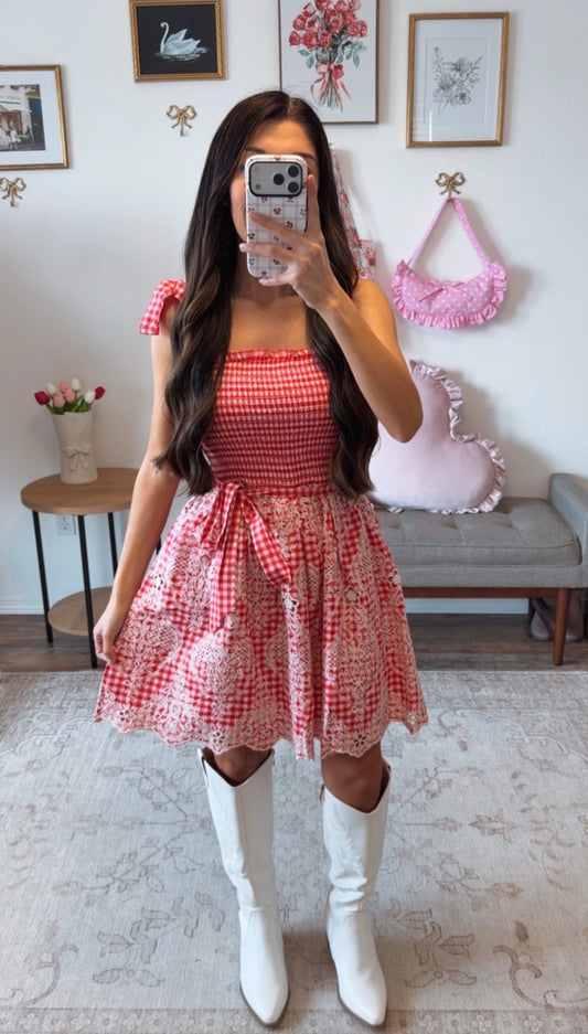 Dixie Darling Gingham Dress