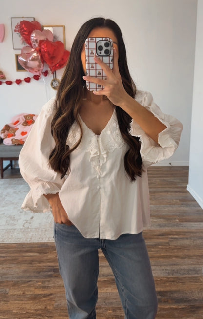 Amelia Lace Top