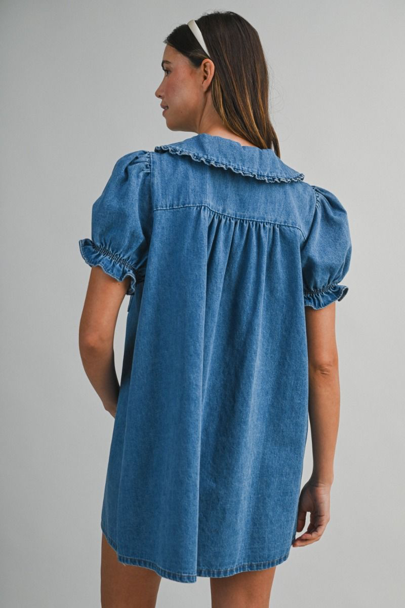 Denim Mini Dress