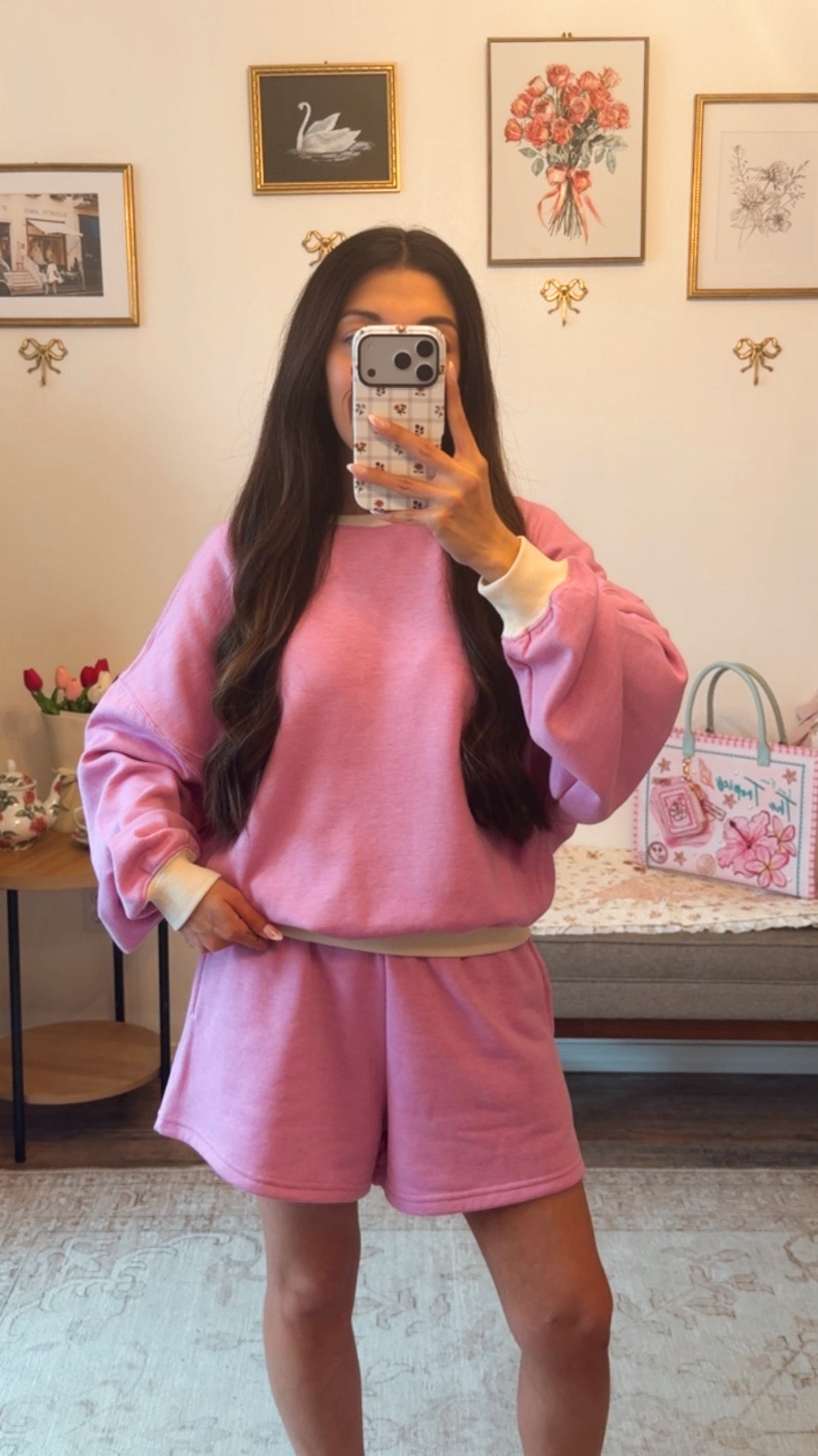 Soft Girl Lounge Set - Mulberry